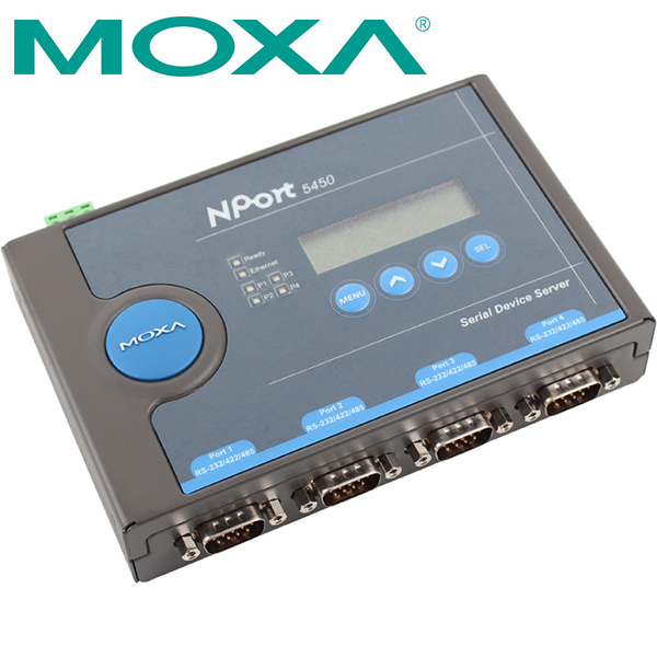 MOXA NPort5450 4포트 RS232/422/485 디바이스 서버, 상세페이지 참조 960,000원