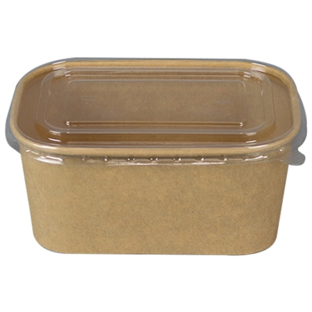 포담팩 KP 크라프트 사각종이용기 1000ml 뚜껑 용기 세트 19,000원