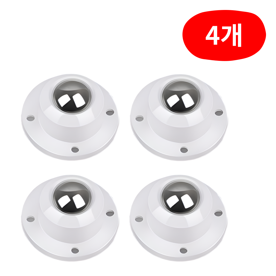 데이더봄 무타공 부착형 이동식 가구 바퀴 6,900원