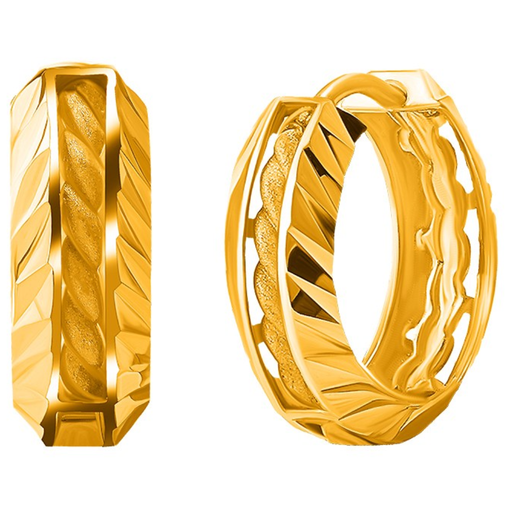 골드앤 순금 24K 골든 엣지 귀걸이 소 2.2g 880,200원