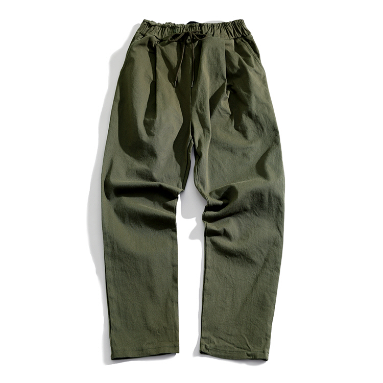 해리슨 원턱 밴딩 와이드 팬츠 NGD1074 31,800원