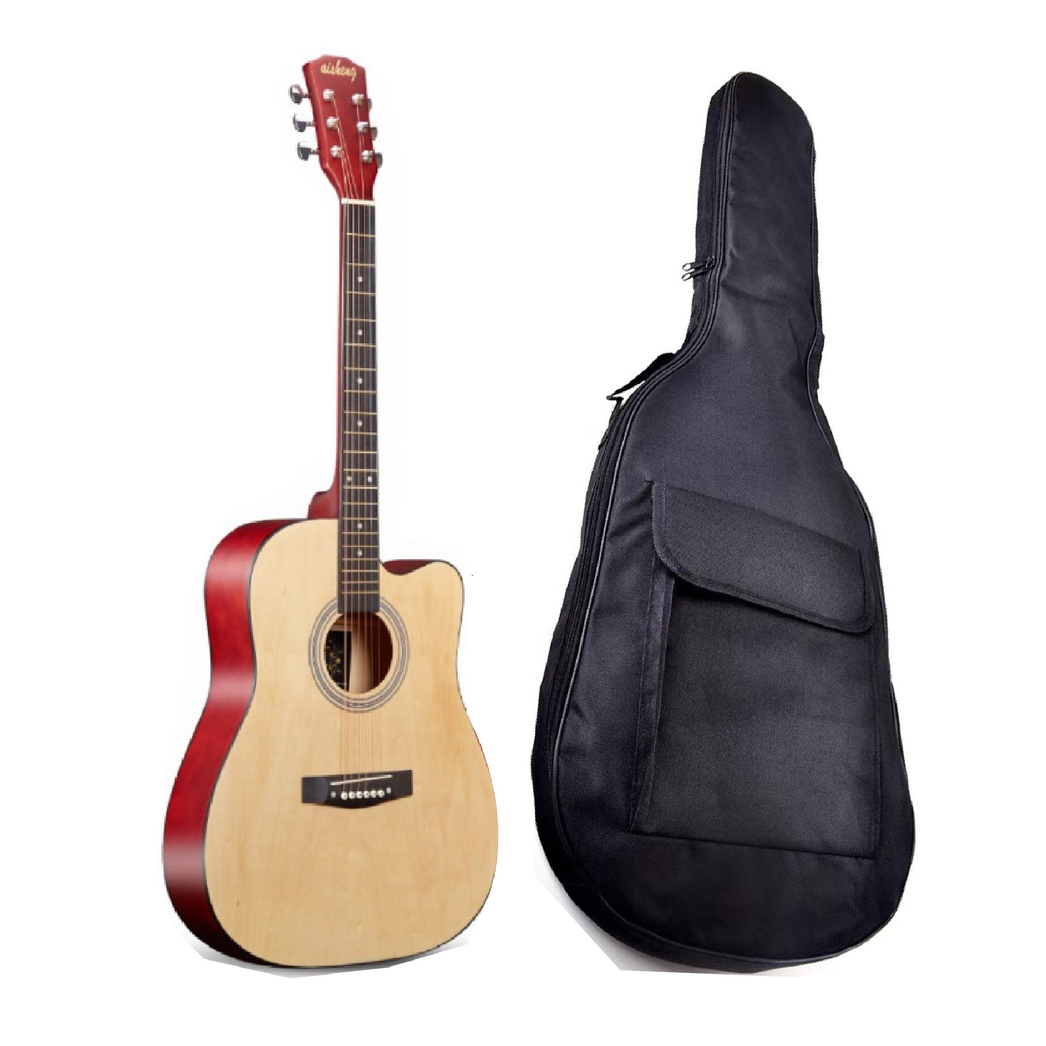 vecas 입문용 통기타 초보자용 어쿠스틱, 혼합색상, 단일상품, 1개 78,000원