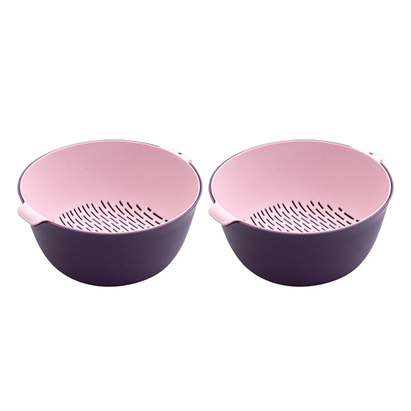 마켓피오 주방 레이어드 이중 물빠짐 세척 바구니, 타입1, 2개 10,540원