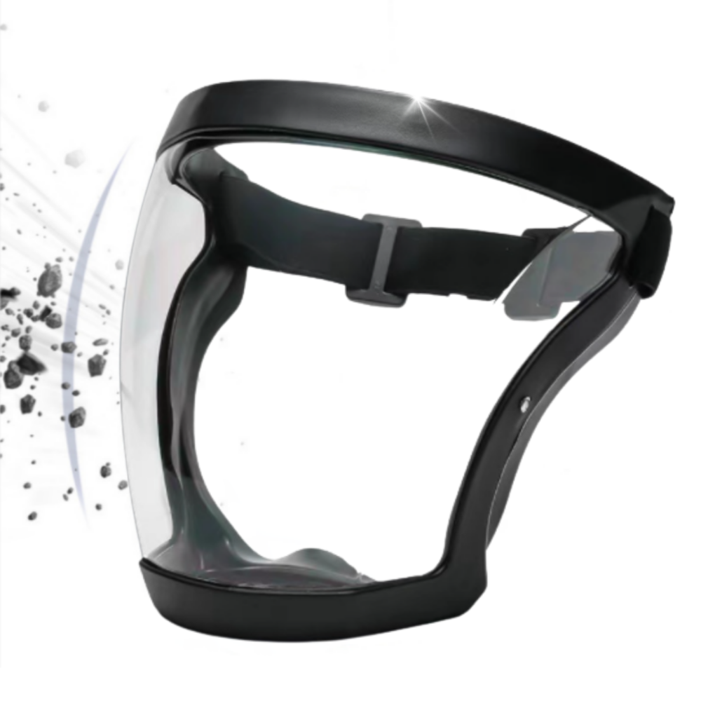 페이스쉴드 더존 안면보호 마스크 [[비산방지]] 투명고글(KL-221031) 23,500원