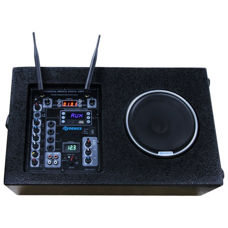 데닉스 DY-800W 국산 충전식 올인원 앰프스피커 공연용 블루투스/USB/MP3/AUX, DYSM 950,000원