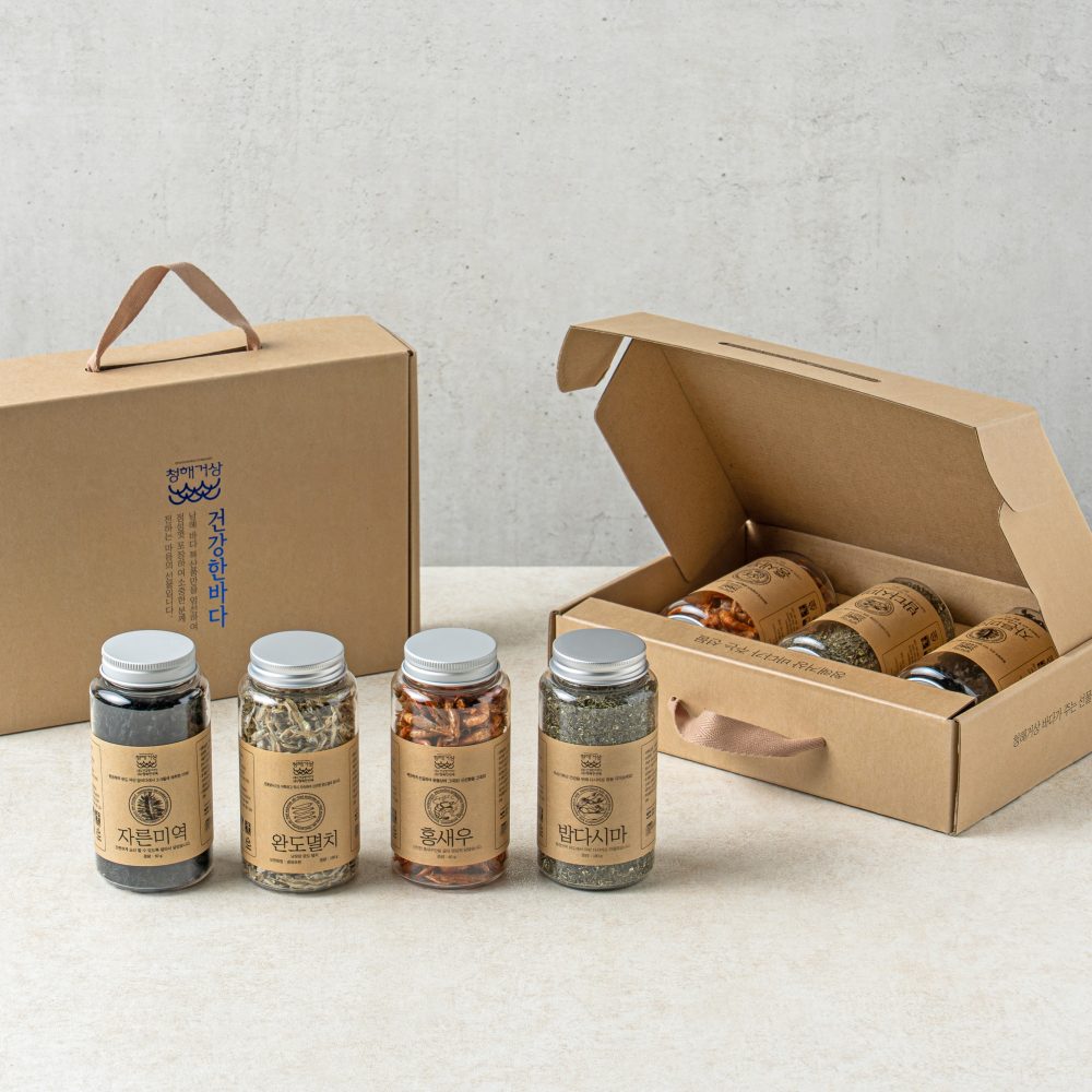 [사전예약] 청해거상 건어물 선물세트 병 3종혼합 30,000원