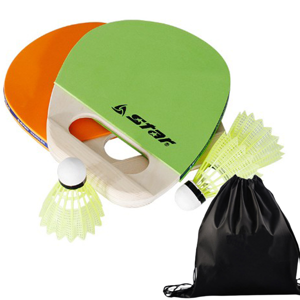 스타 핸들러 세트 NXR200 패드민턴세트 투센 파우치, 1세트, 오렌지그린 18,900원