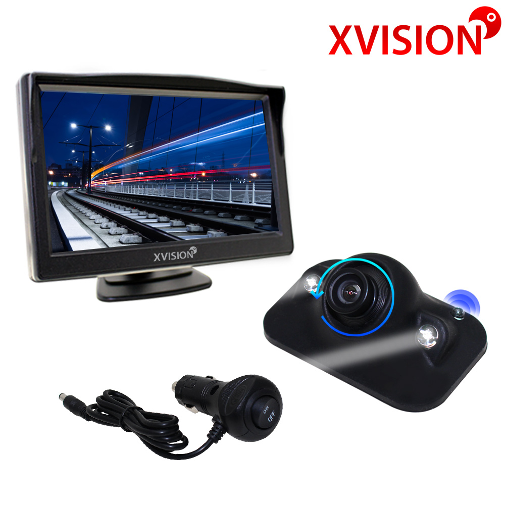 엑스비전 감지형 후방 사이드카메라/측방/사각지대 풀세트/LED 적외선 탑재/스마트센서/전원스위치시거잭포함/A743 R743 77,000원