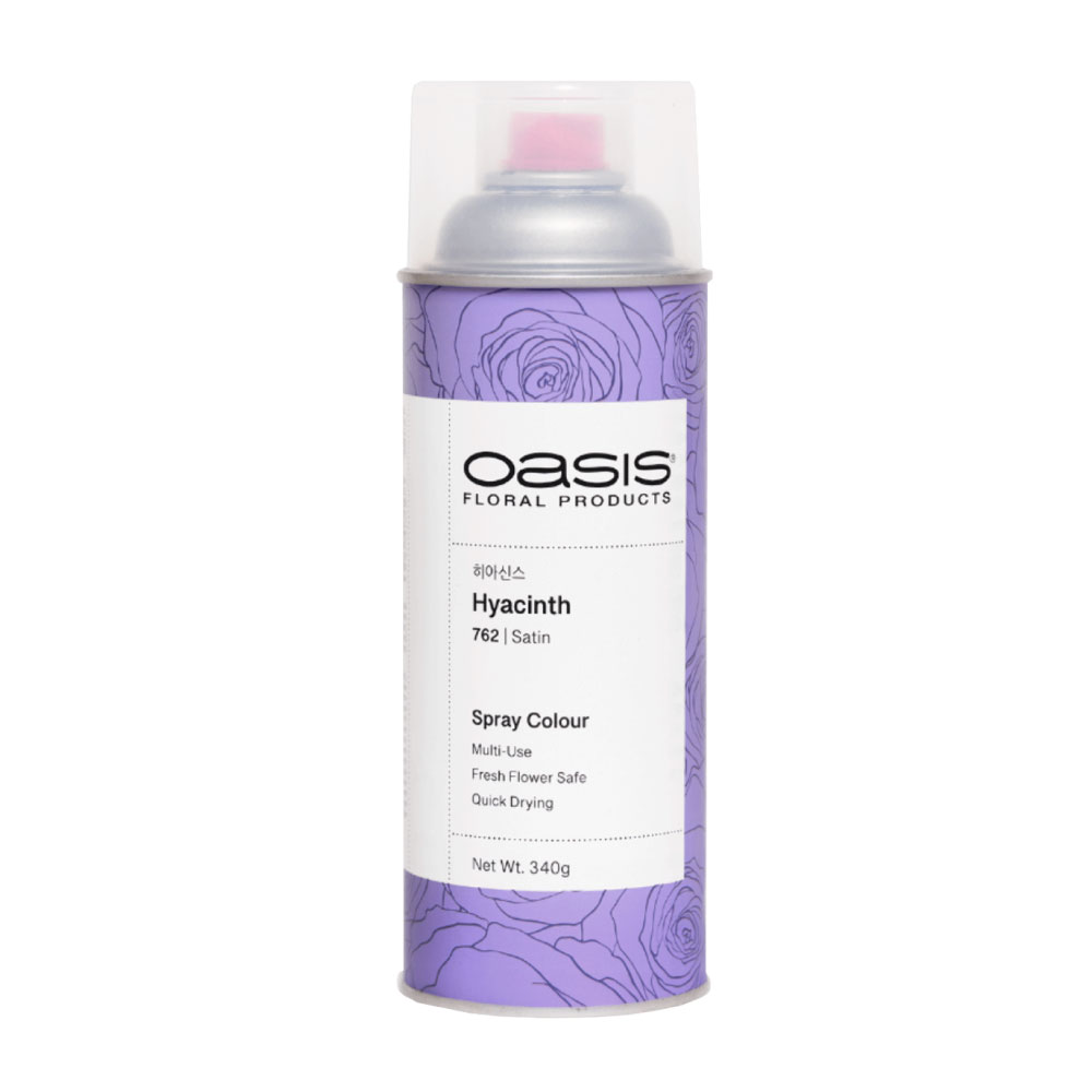 OASIS Spray 생화전용 오아시스 스프레이 플라워 컬러 스프레이 베스트셀러 23-히아신스(762) 25,500원