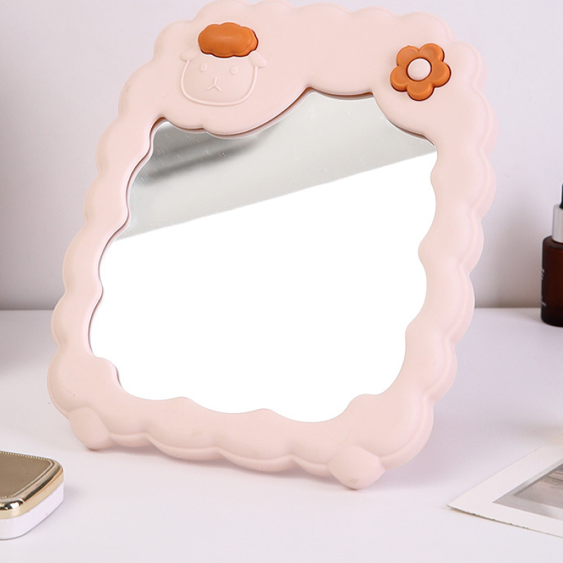 노베아 귀여운 양 탁상거울 4,400원