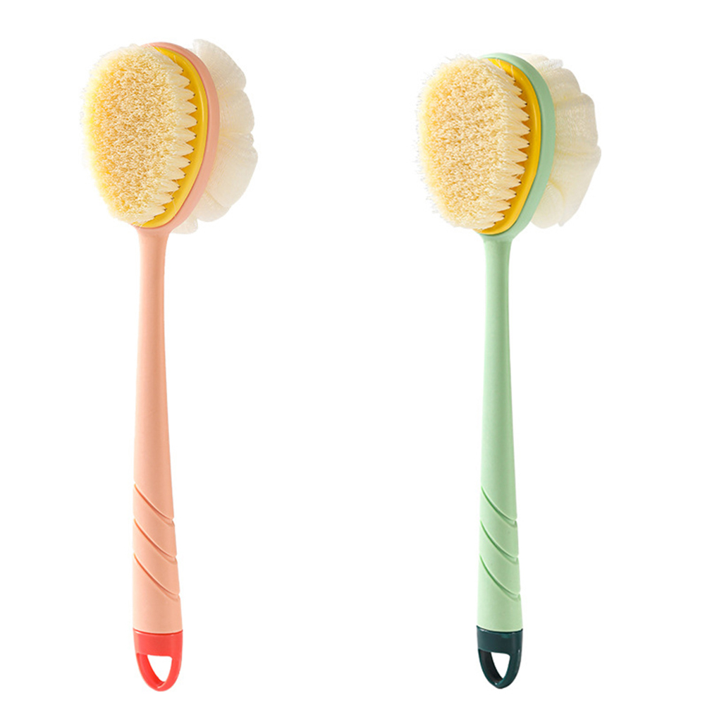 1+1 양면 핸디형 목욕 샤워솔 샤워 바디브러쉬 샤워볼 등밀이, 2개, 1세트, 브러쉬형 그린+핑크 6,900원