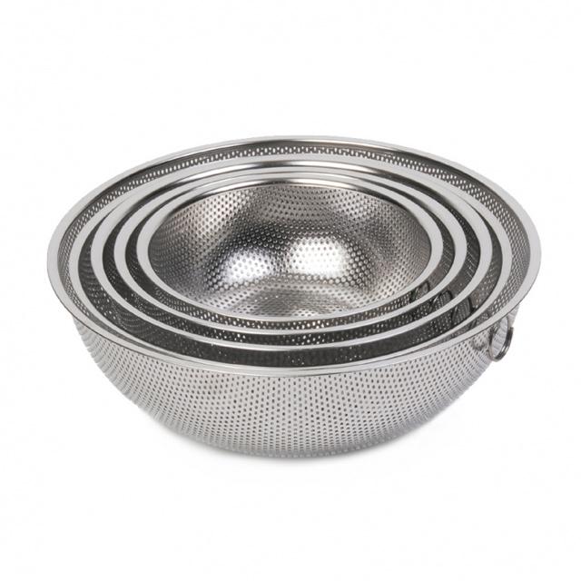 대흥 스텐 펀칭볼 야채바구니3호 타공볼 과일 바스켓 채반 야채소쿠리, 1개, 본상품선택 13,000원