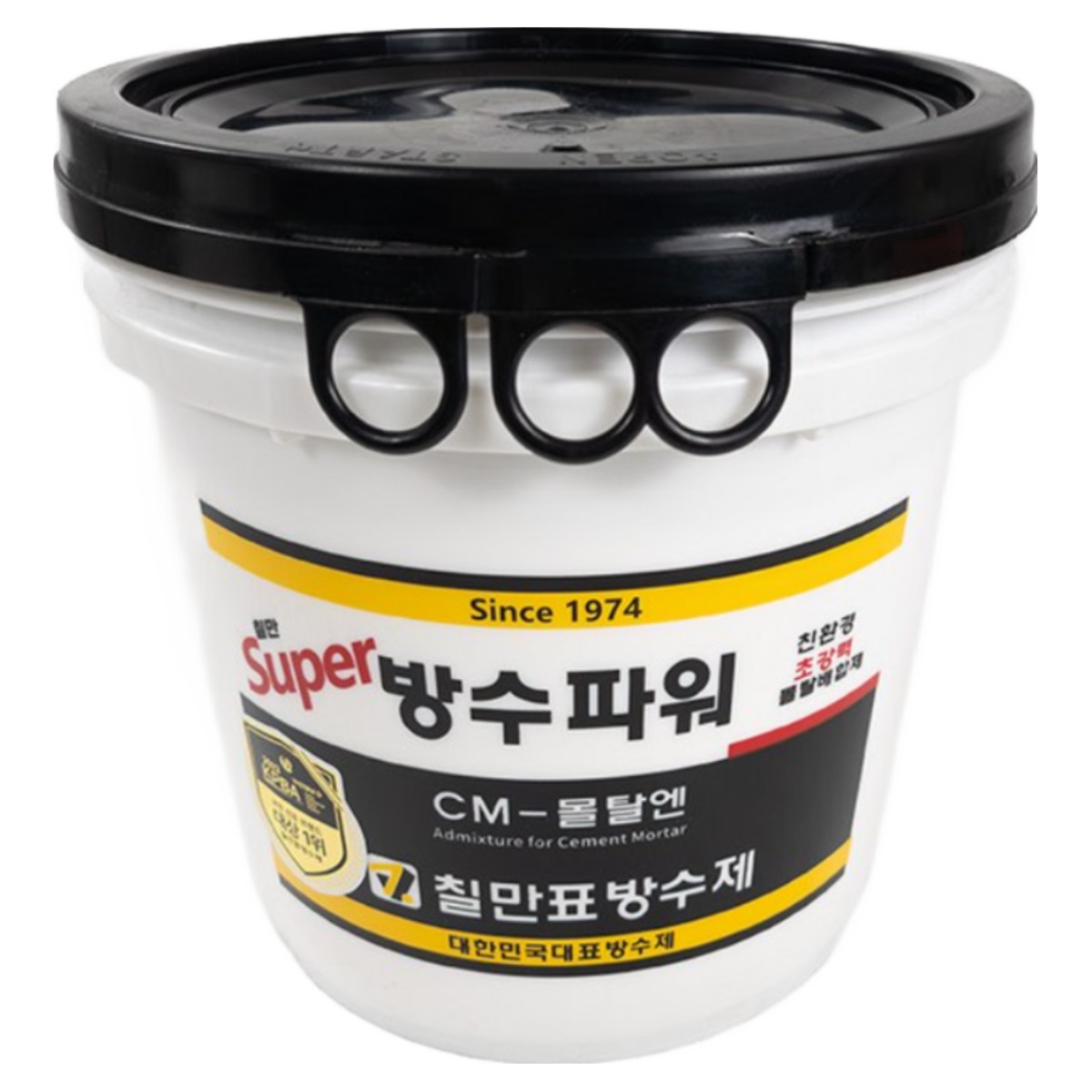 칠만표 슈퍼 방수파워 바닥 몰탈 방수제 기초 균열 보수 CM-몰탈엔, 1개 105,500원