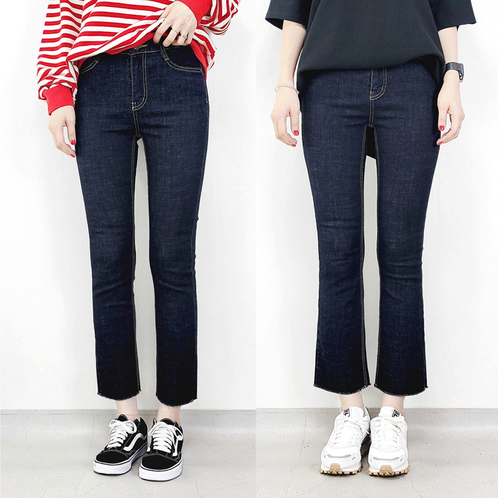 103st 여성 생지 데님 팬츠 2종 택1 슬림 일자 부츠컷 스판 밴딩 청바지 S-3XL 빅사이즈 36,800원
