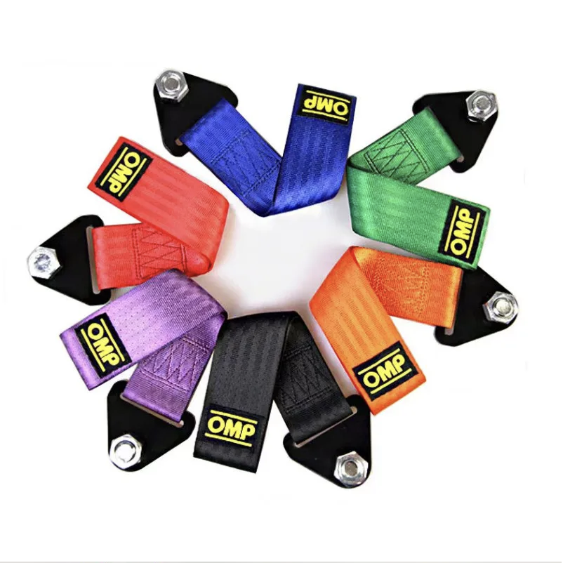 레이싱카용 고강도 나일론 견인 로프 자동차 트레일러 범퍼 스트랩 중장비 복구 7,300원