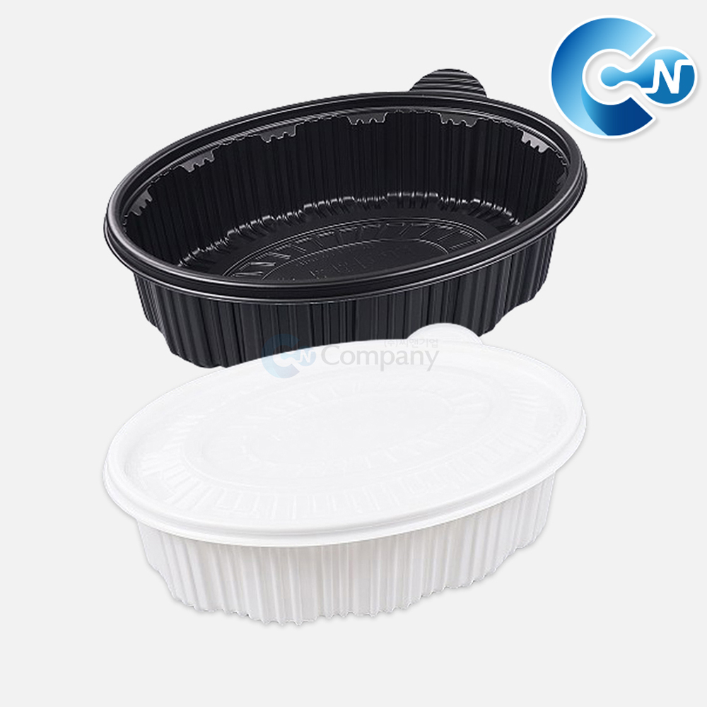 씨앤기업 [FP] 타원 찜용기 대 세트[몸통+뚜껑] 48,000원