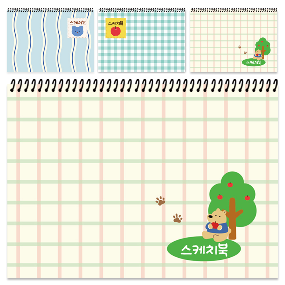 DGRM 대용량 스케치북 130g 랜덤발송 8,990원