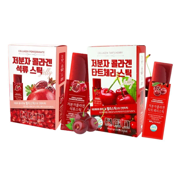 저분자 콜라겐 젤리 스틱 20g 석류 30포 + 타트체리 30포 43,100원