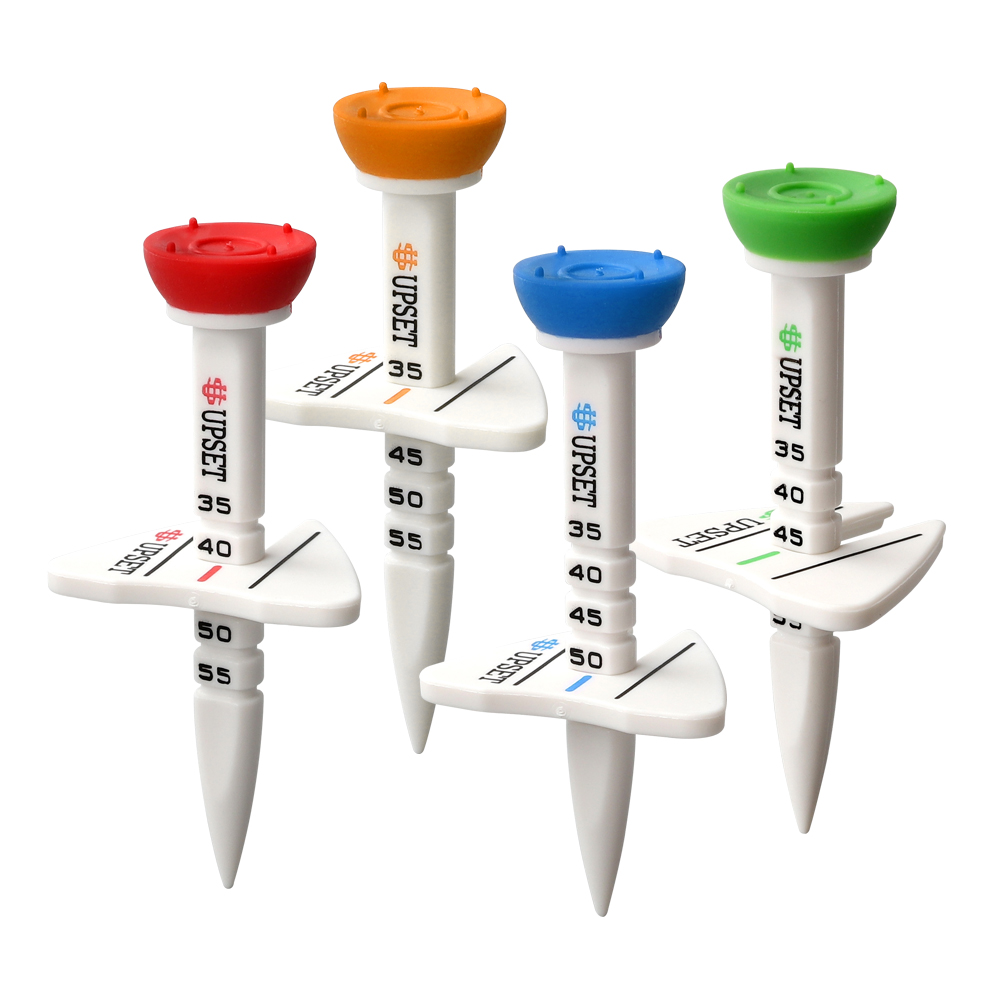 업셋 높이조절 컨트롤 에이밍티 골프티꽂이 4p, 4개, 그린,레드,오렌지,블루 11,500원