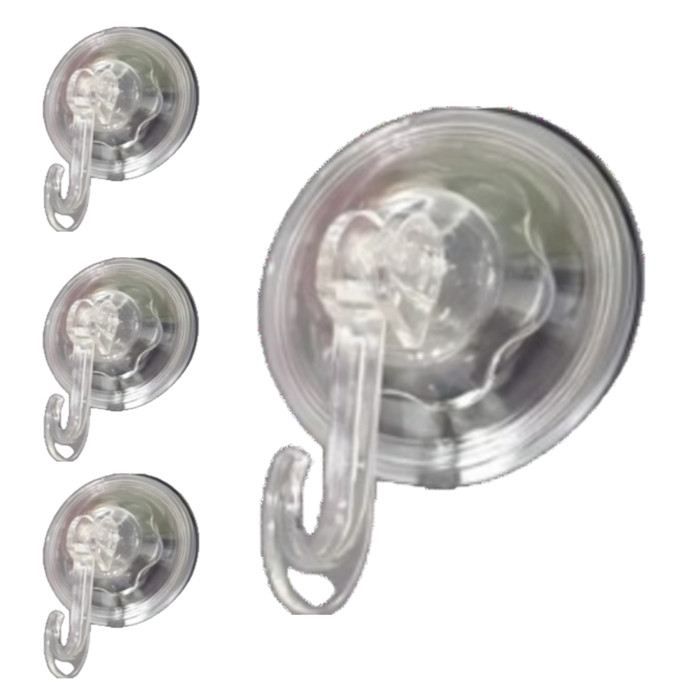 오세이 고급형 강력 벽걸이 흡착고리 4개 세트, 1세트, 투명 9,900원