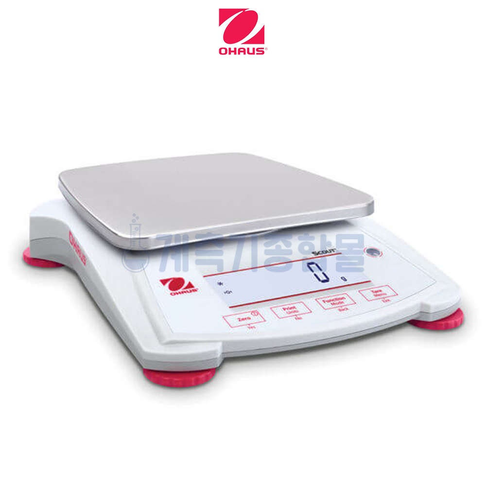 OHAUS 오하우스 휴대용 정밀저울 Scout SPX8200KR 1g단위 8.2kg 286,000원