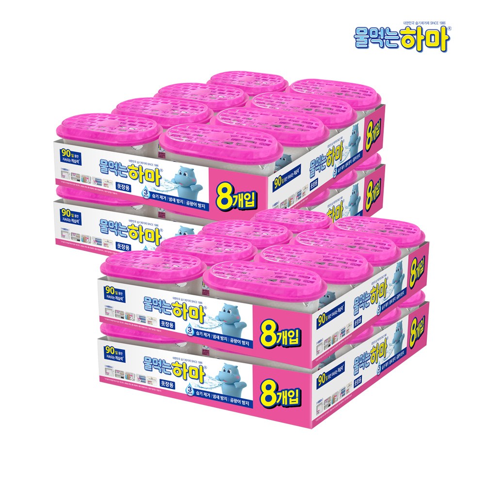 물먹는하마 옷장용 제습제 300g, 32개 61,200원