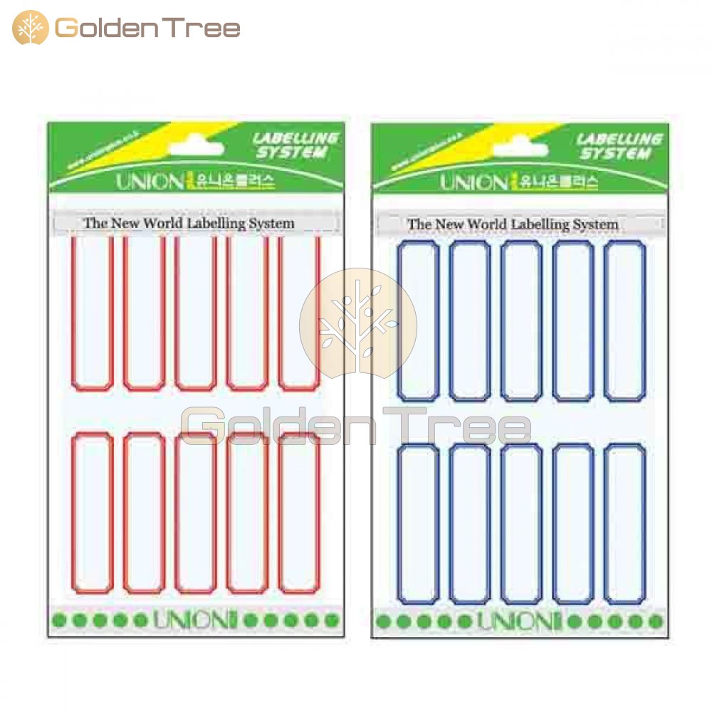 골든트리 일반견출지 211 18 x 60mm 이름스티커 인덱스 라벨스티커, 청색 10P 10매입 4,200원