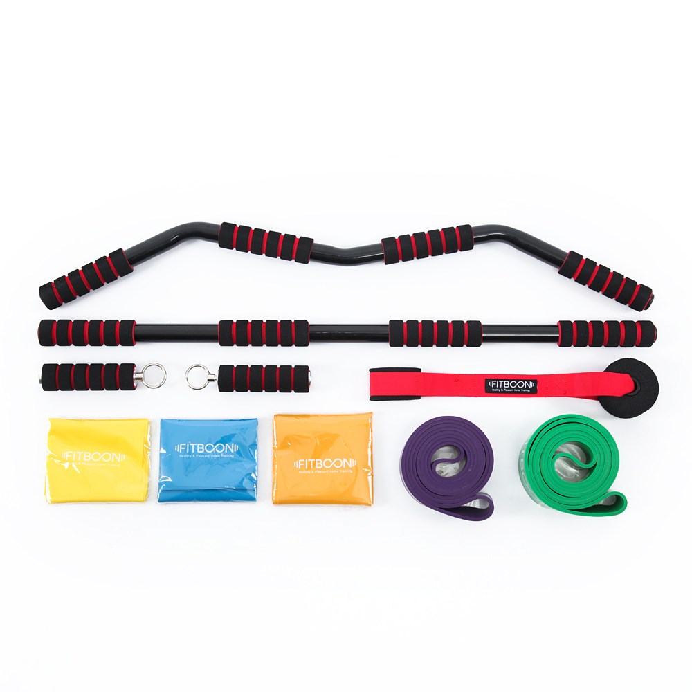 [리퍼] 핏분 도어앵커 일자바 이지바 4종 집에서하시죠 풀세트 풀업밴드 라텍스밴드 포함, 1개 61,200원