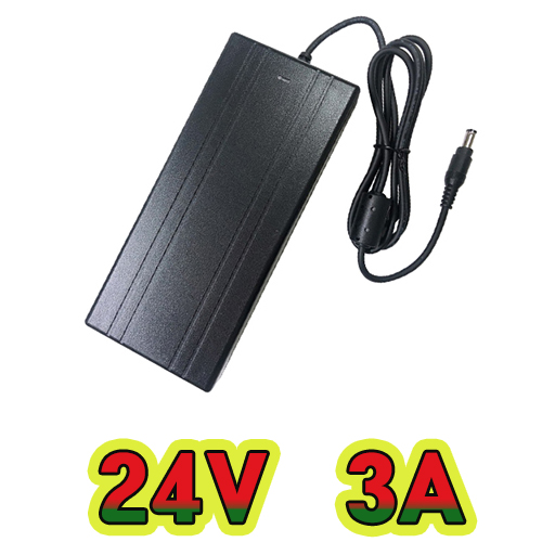 순흥전기 어댑터  24V 3A 접지형(INLET) SMPS,  DC 24V 3000mA 어댑터, 아답터, 직류전원장치 18,000원
