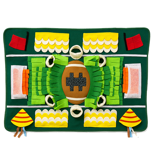 히야펫 강아지 노즈워크 매트 시리즈 럭비공 에디션, 1개, 초록 21,900원