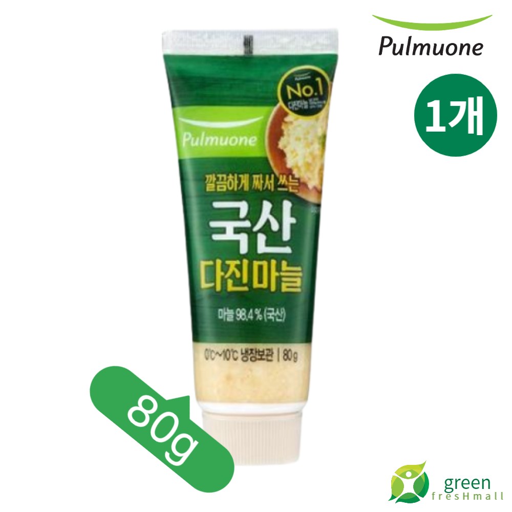 [메가마트]풀무원)다진마늘 튜브형 80g 7,360원