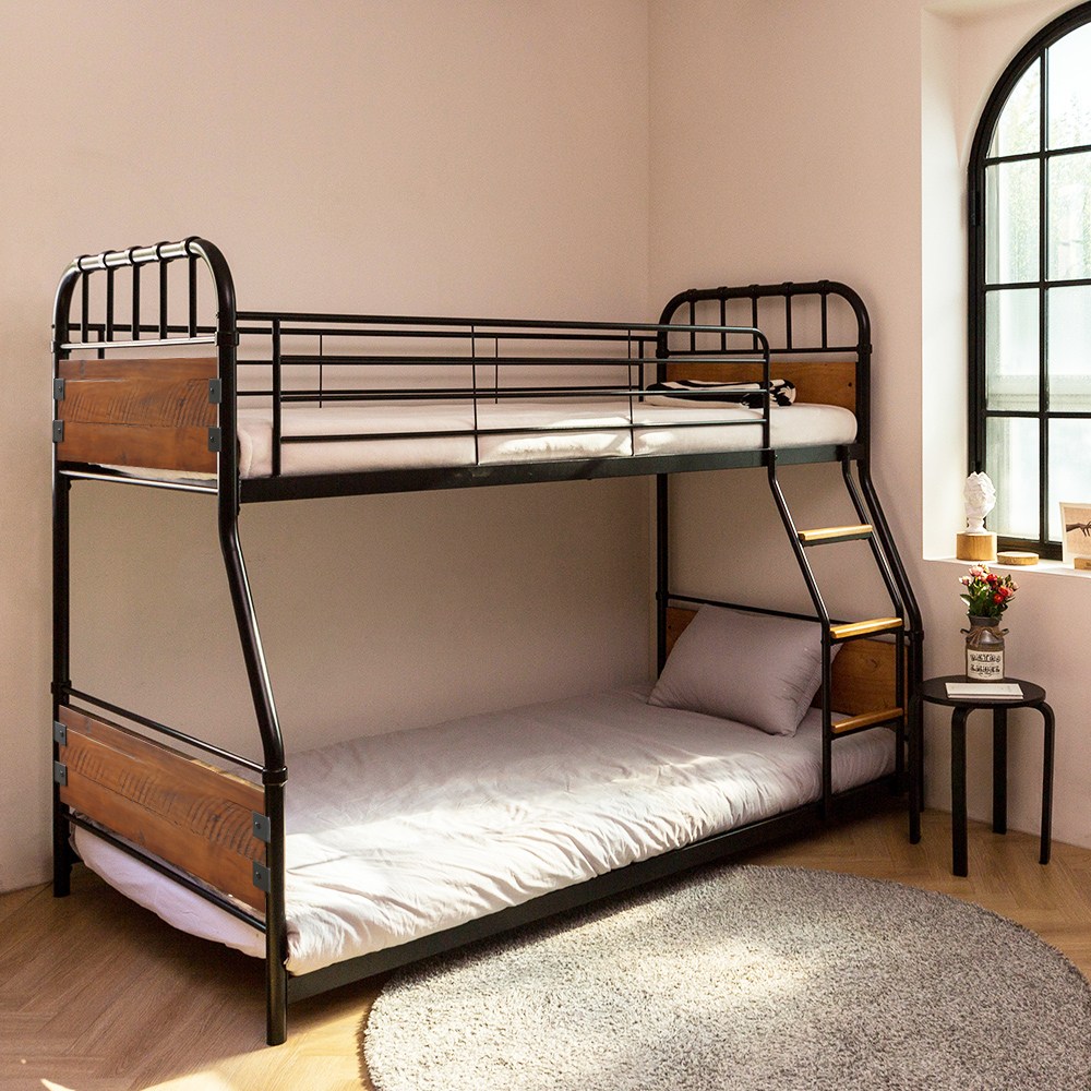 일루일루 베리드 콤비형 2층침대 성인 낮은 저상형 학생 기숙사 615,000원