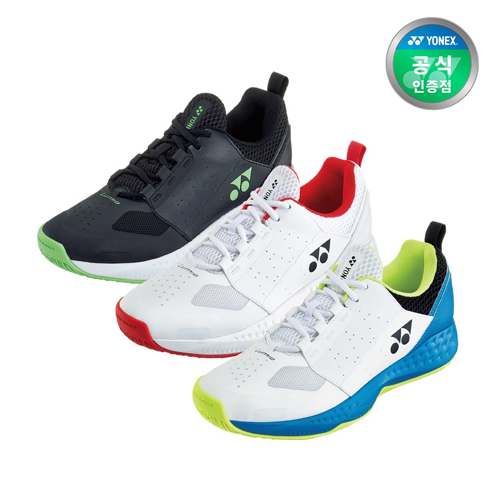 요넥스 테니스화 루미오4 LUMIO4 LU4EX (2024) 올코트 남녀공용 3 COLOR (택1) 신발주머니 증정 60,900원