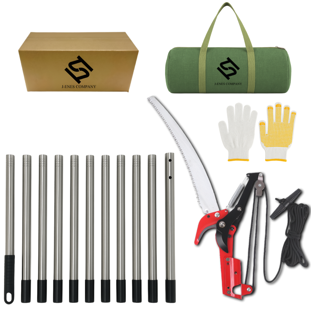 제이에네스 휴대용 가지치기 고지 톱 조립식 장대 가위 4M, 1개 51,000원