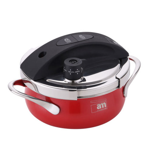 am 316 티타늄 압력솥 인덕션 겸용 스테인레스 밥솥 가정용 캠핑용 레드 230,000원