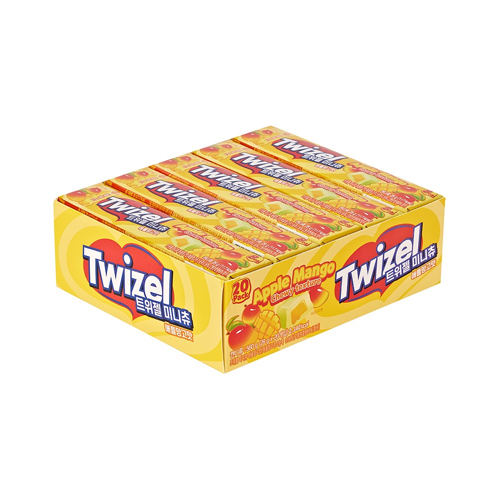 트위젤 미니츄 츄잉캔디 카라멜 디저트 간식 사탕 츄잉껌 8,200원