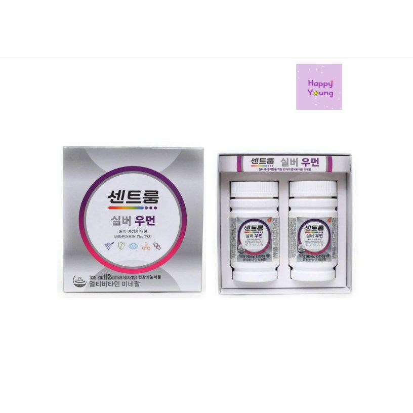 센트룸 실버 멀티비타민 우먼 112정 x 2병 중년 영양제 부모님 명절 생신 선물 건강식품 비타민C 비타민D 비타민E 90,690원