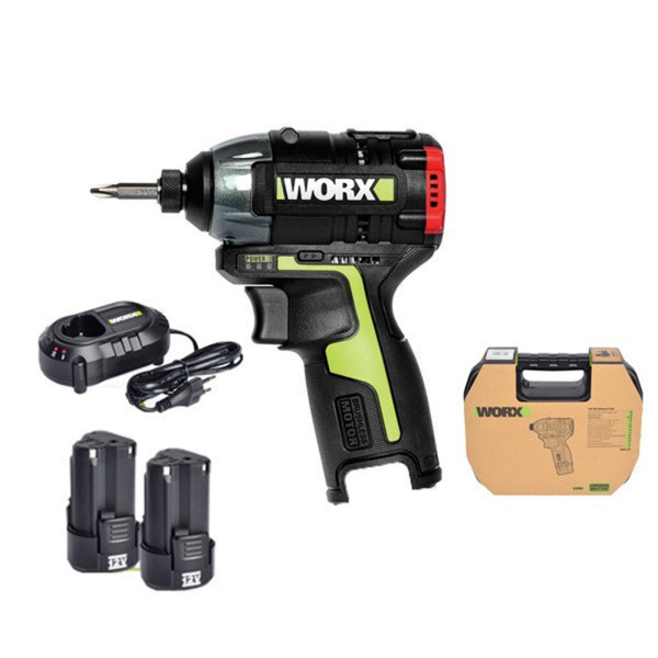 웍스 WU132 충전 임팩 드라이버 드릴 12V 2.0Ah 배터리2개 가정용 전문가 DIY 104,350원