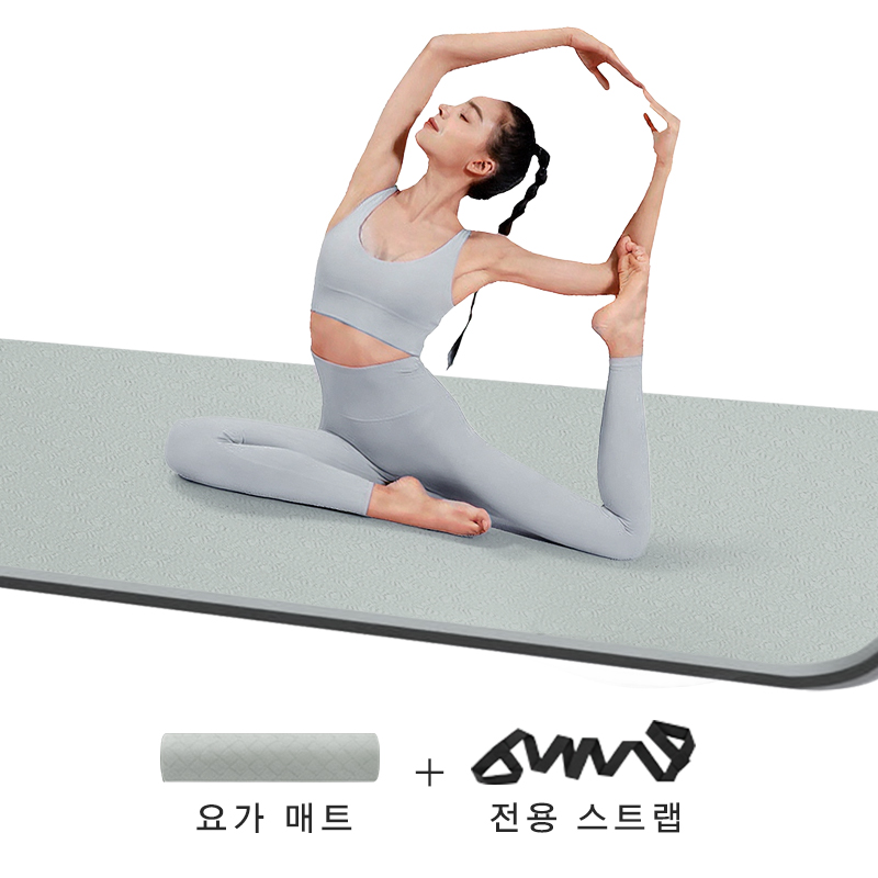 YONIVI 프리미엄 투톤 요가매트 TPE 미끄럼 방지 운동매트 19,800원