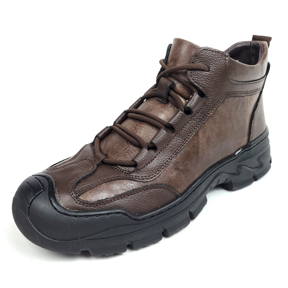 순이의신발장 발편한 남성 소가죽 방수 등산화 남자 경량 가죽 등산 트레킹화 트래킹화 부츠 45,760원