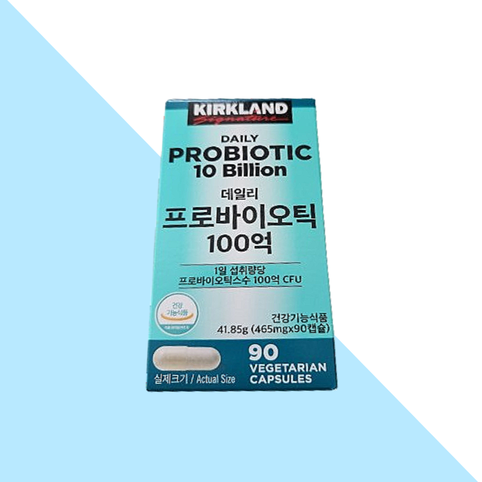 커클랜드 데일리 프로바이오틱 465mg 100억 유산 장 건강 영양제 95,000원