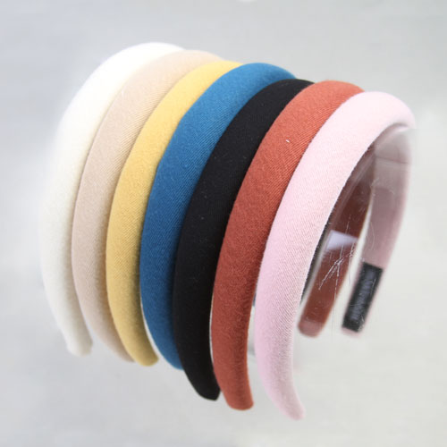 벨로아 여성 헤어밴드 쫍은 스웨이드 머리띠 2,000원