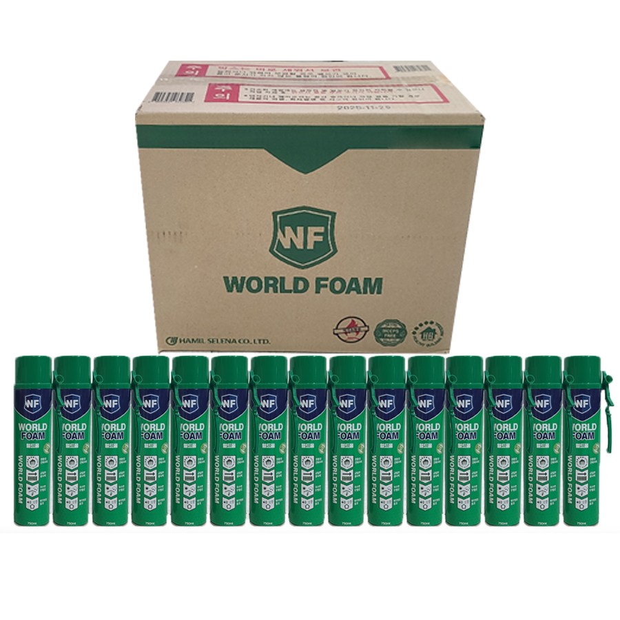 일회용 WORLD FOAM 어댑터타입 월드폼A 함일셀레나 스프레이폼 우레탄폼 60,500원