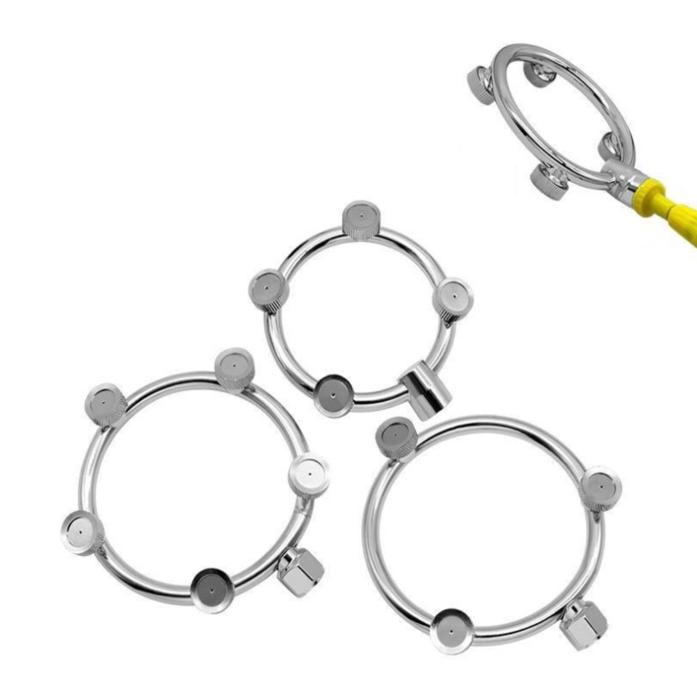 핸셀 농업 농약 고압 분무기 안개 스프레이 약대 분사 노즐 3홀 4홀 5홀, 농약미스트노즐 4홀, 3개, 현재가 28,900원