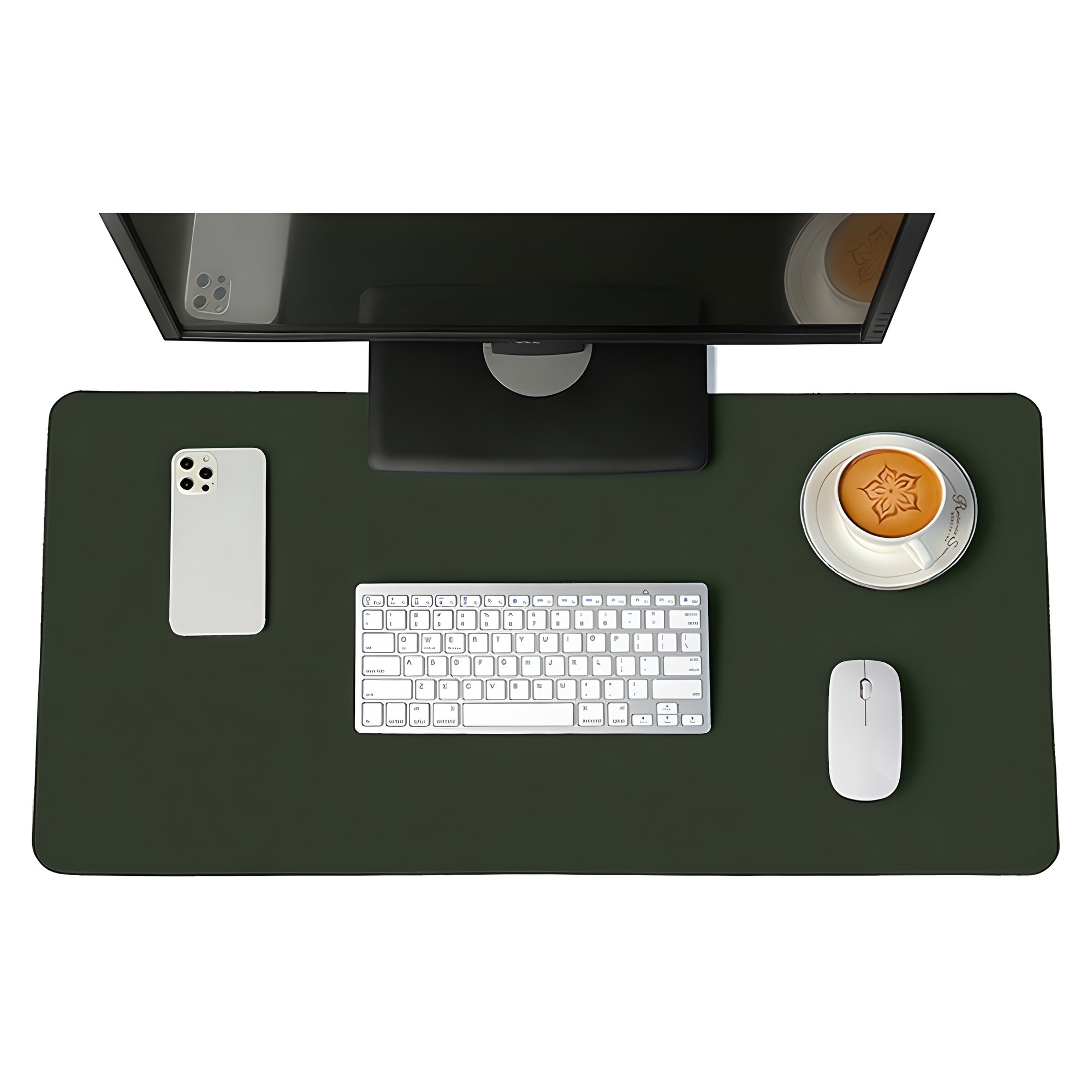 하이어데코 가죽 논슬립 와이드 대형 마우스 장패드 데스크 매트 15,900원