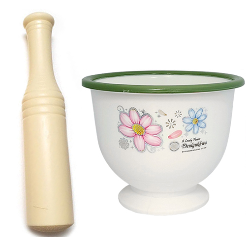 이티엔 들국화 절구방망이 + 절구통 11,000원