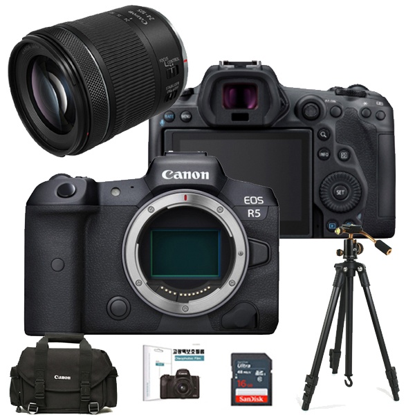 (Canon) EOS R5 8K BODY + RF 24-105mm F4-7.1 IS STM + 128GB + 정품가방 + 볼헤드삼각대 + LCD필름 + 크리닝킷 풀패키지 4,432,000원