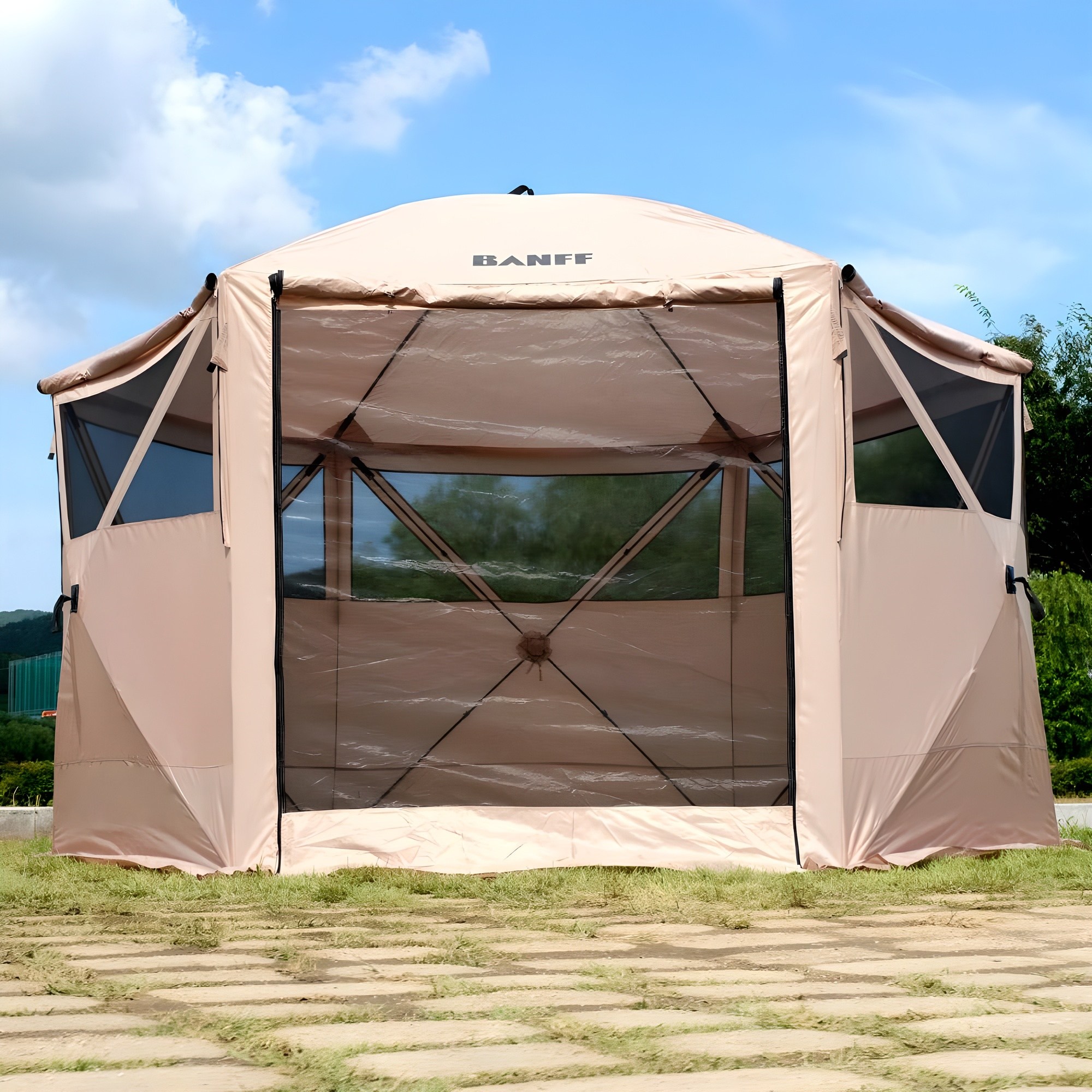 밴프 원터치 육각 쉘터 텐트 266,000원