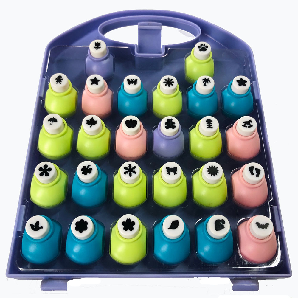 Jef모양펀치 소형26p/ 종이공예 공예재료 모양펀치 색종이 만들기재료 미술준비물 Jef 공예 공작 미술수업 70,000원