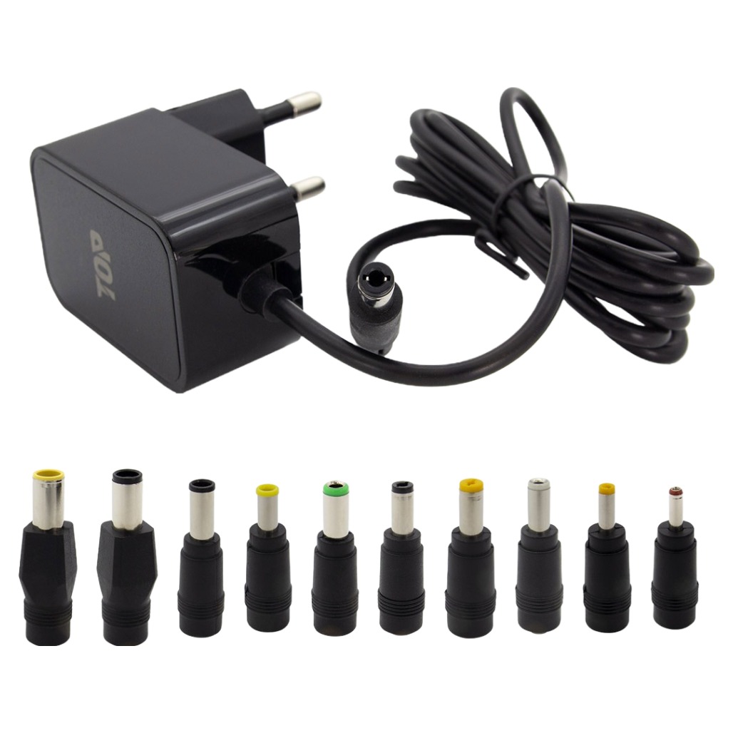 솔탑 DC 5V2A SMPS 1.5m 다용도 멀티 어댑터 + 10종 젠더 세트 11,500원